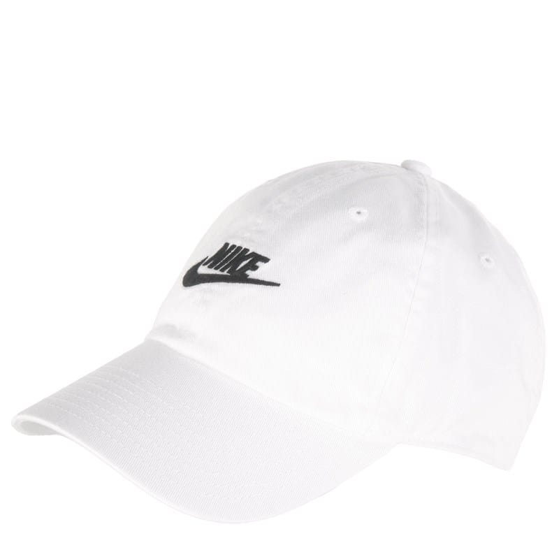 Nike Club Futura Washed Hat Shoes (White/Black) - Size 0.0 OT