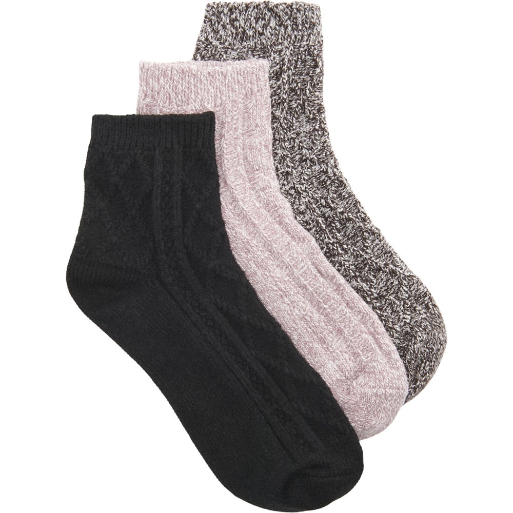 Sof Sole Women's Pack Luxe Ultra Soft Ankle Socks Famous Footwear