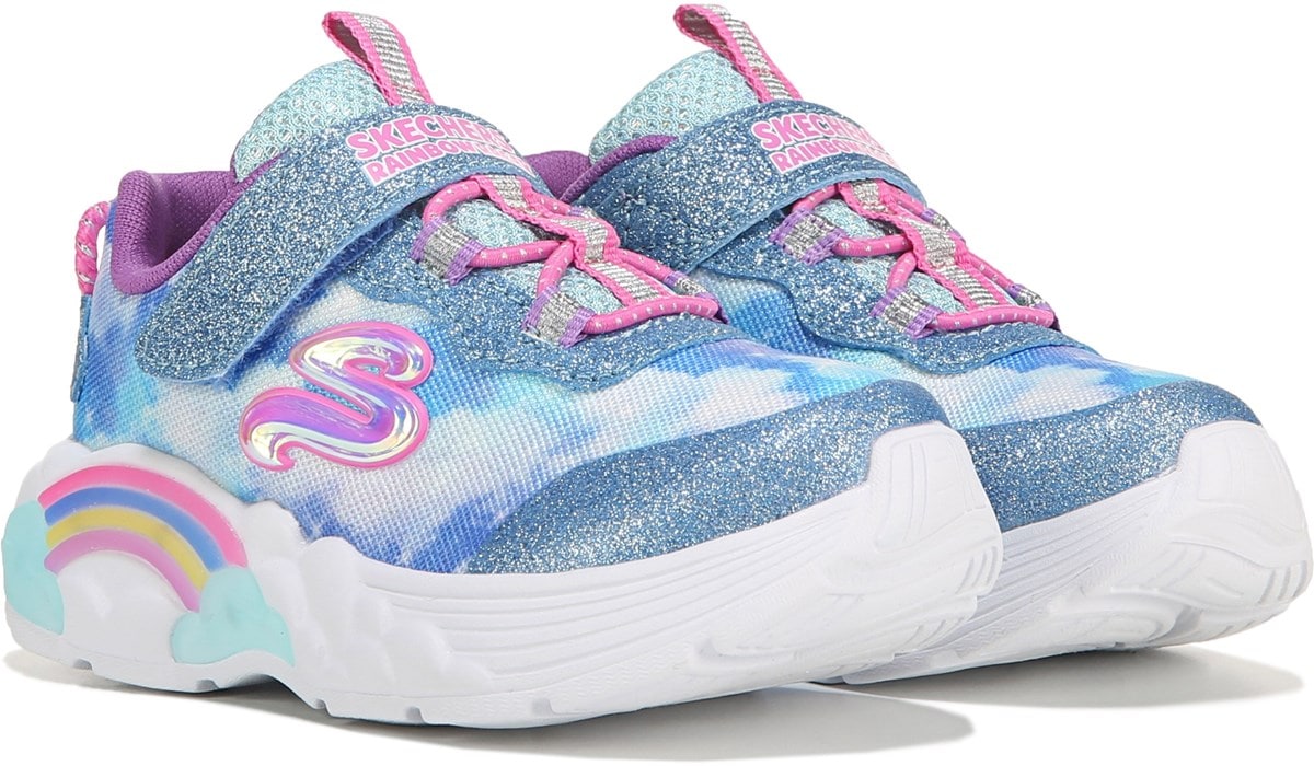 skechers toddler girl light up shoes