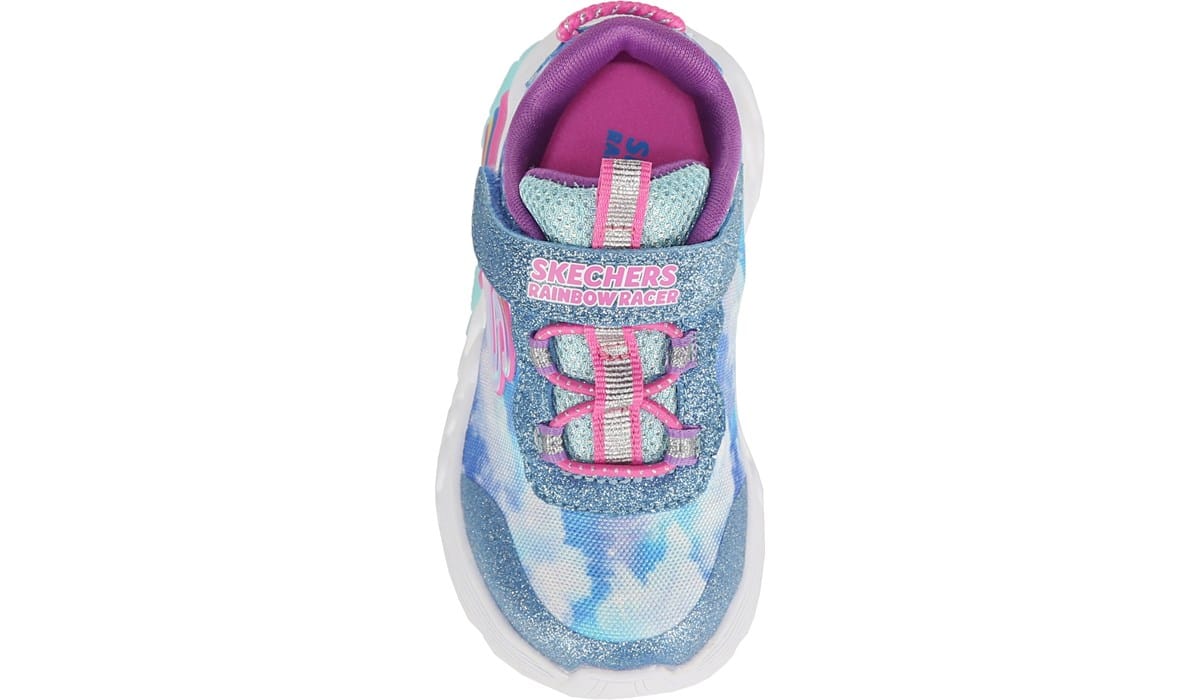 Skechers Kids' Rainbow Racer Light Up Sneaker Toddler Pink, Sneakers and  Athletic Shoes, Famous Footwear