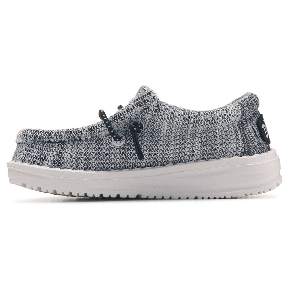 HEYDUDE Kids' Wally Slip On Shoe Toddler Famous Footwear