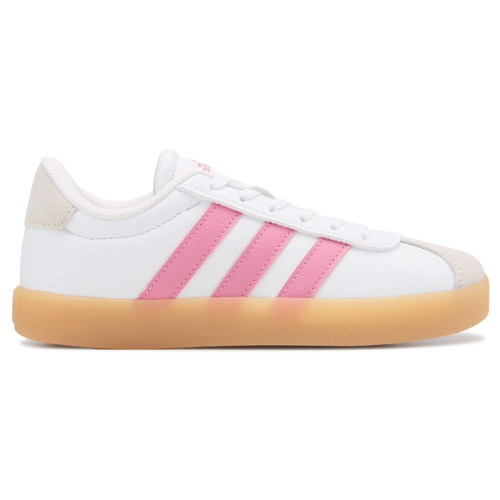 Adidas VL Court 3.0 Shoes Kids Kids Cloud White Bliss Pink Alumina 1