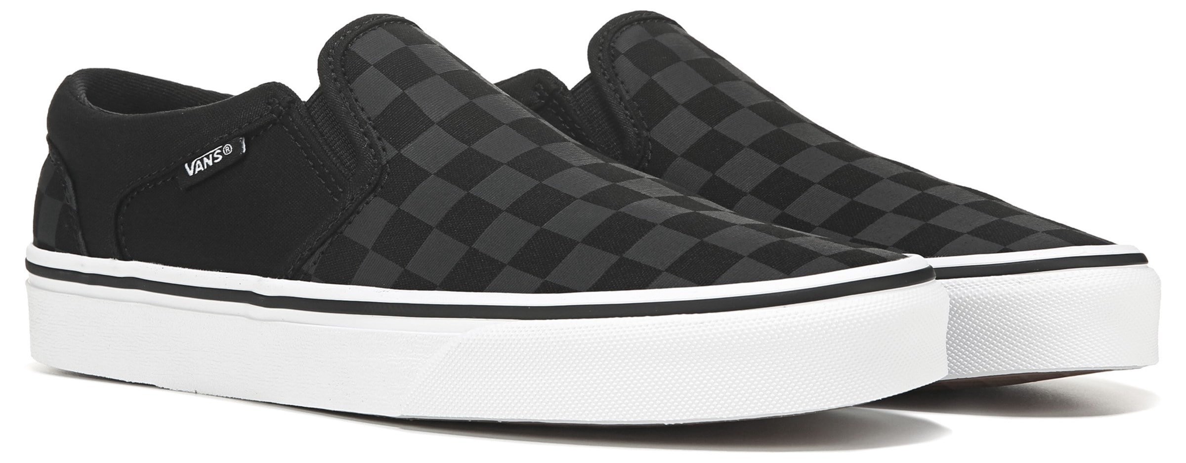 Vans Men's Asher Slip On Low Top Sneaker