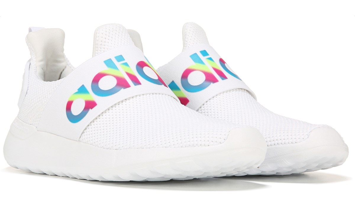 famous footwear white adidas