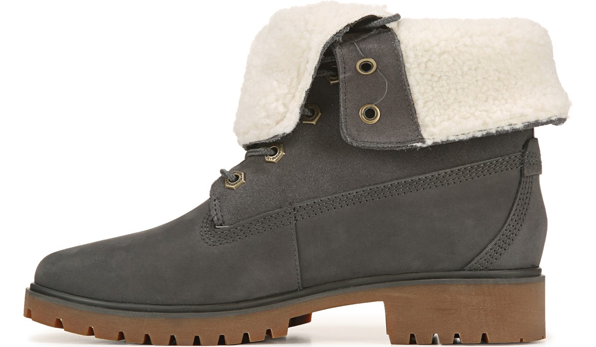 grey timberlands womens