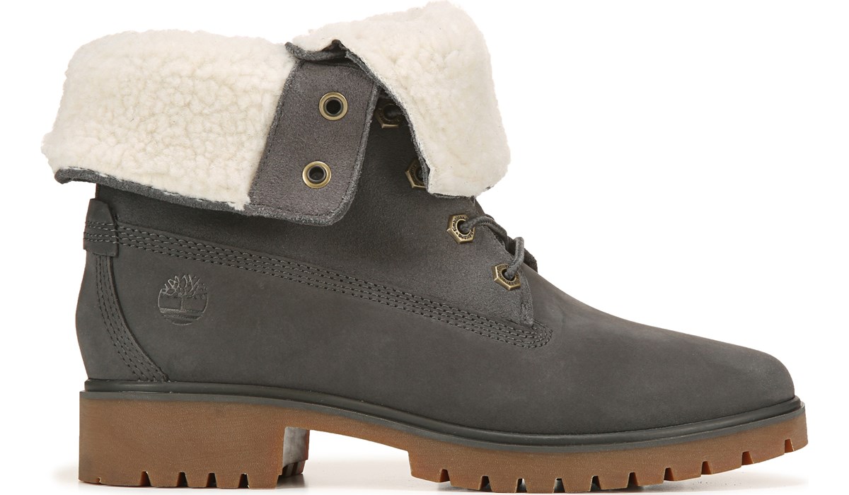grey timberlands womens