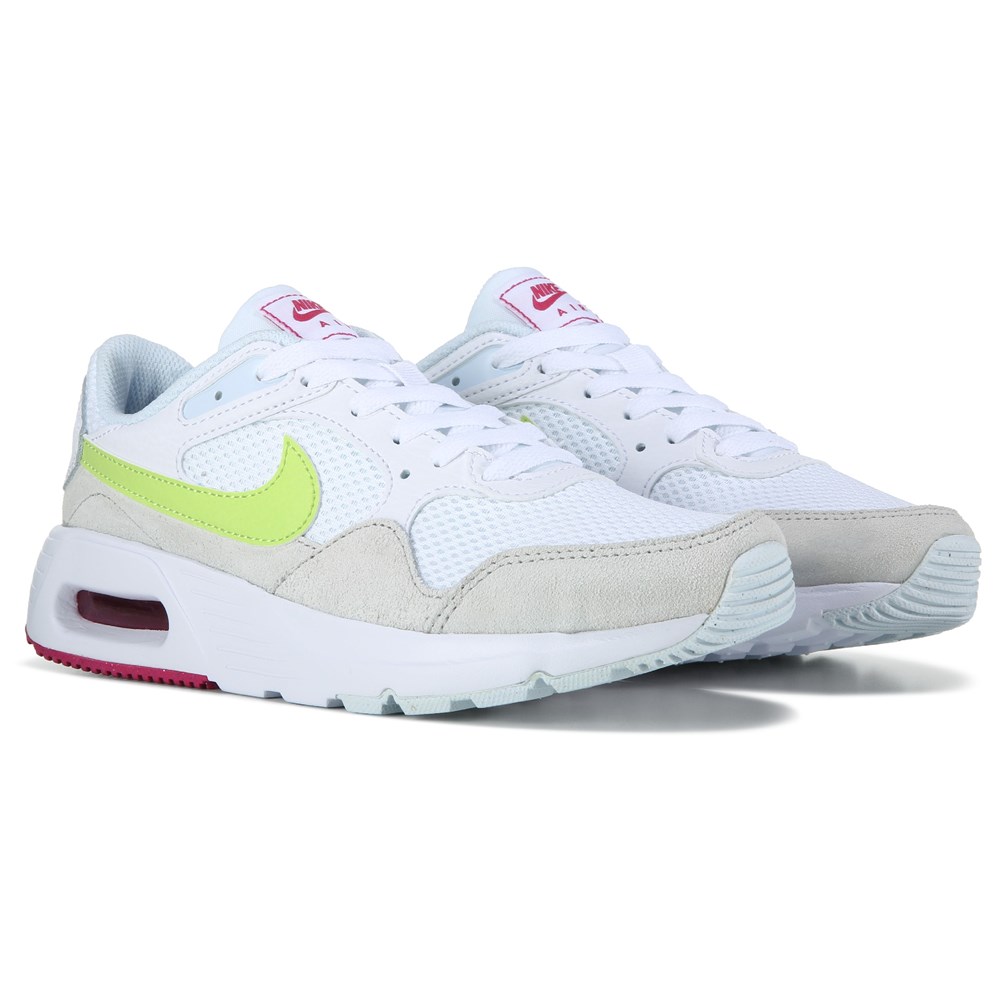 WHITE NIKE Womens Air Max Sc Sneaker