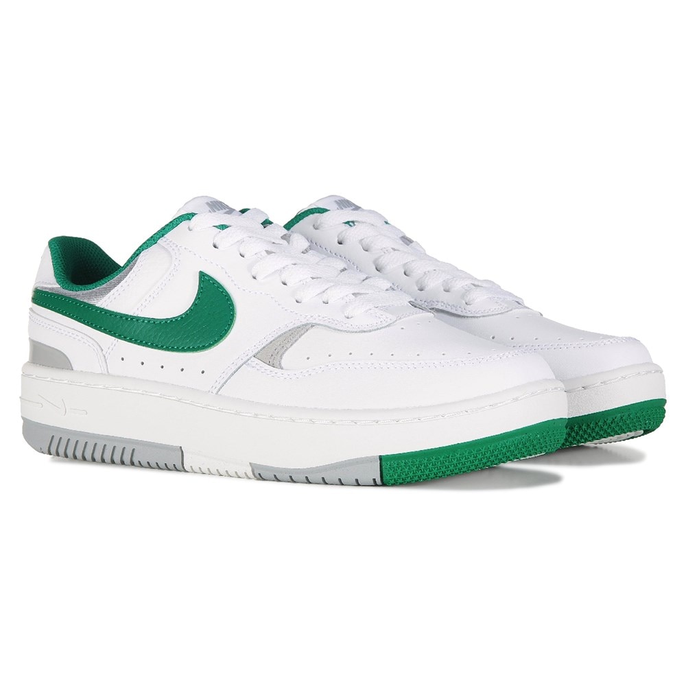 Nike Women's Air Force 1 '07 Shoes, Size 6.5, White/Action Green