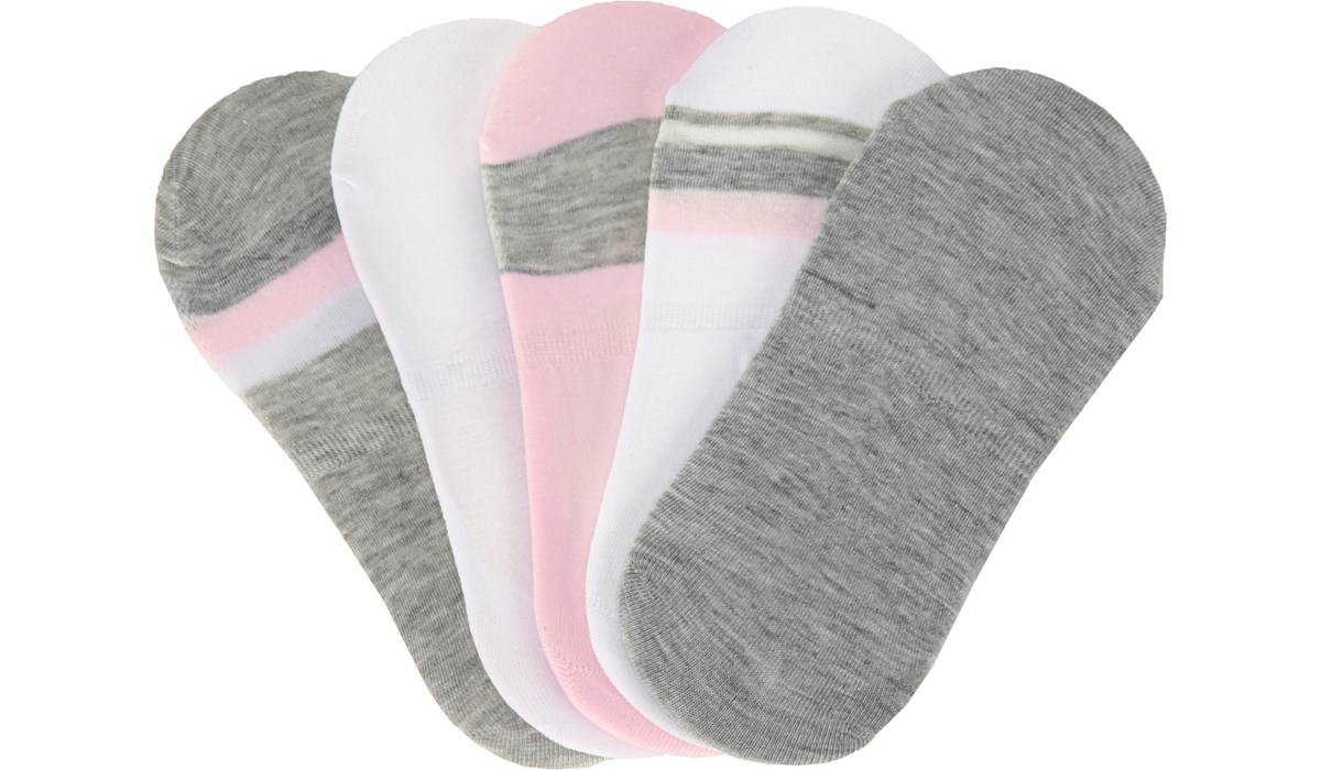 Women's 5 Pack  Footie Liner Socks - Right