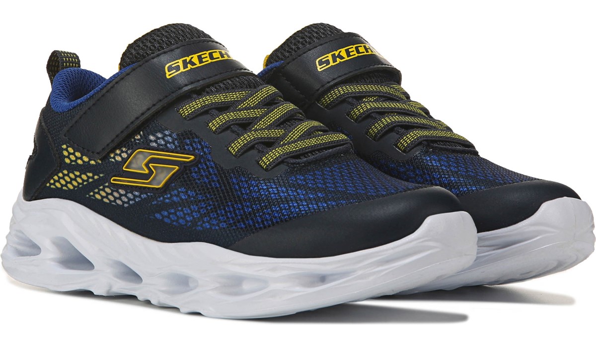 skechers yellow tennis shoes