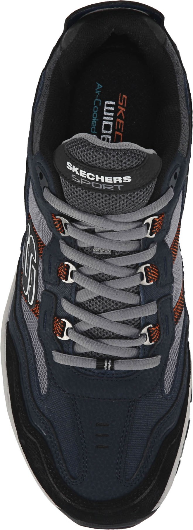 Skechers Men's Vigor 2.0 Trait Memory Foam Wide Sneaker, Sneakers 