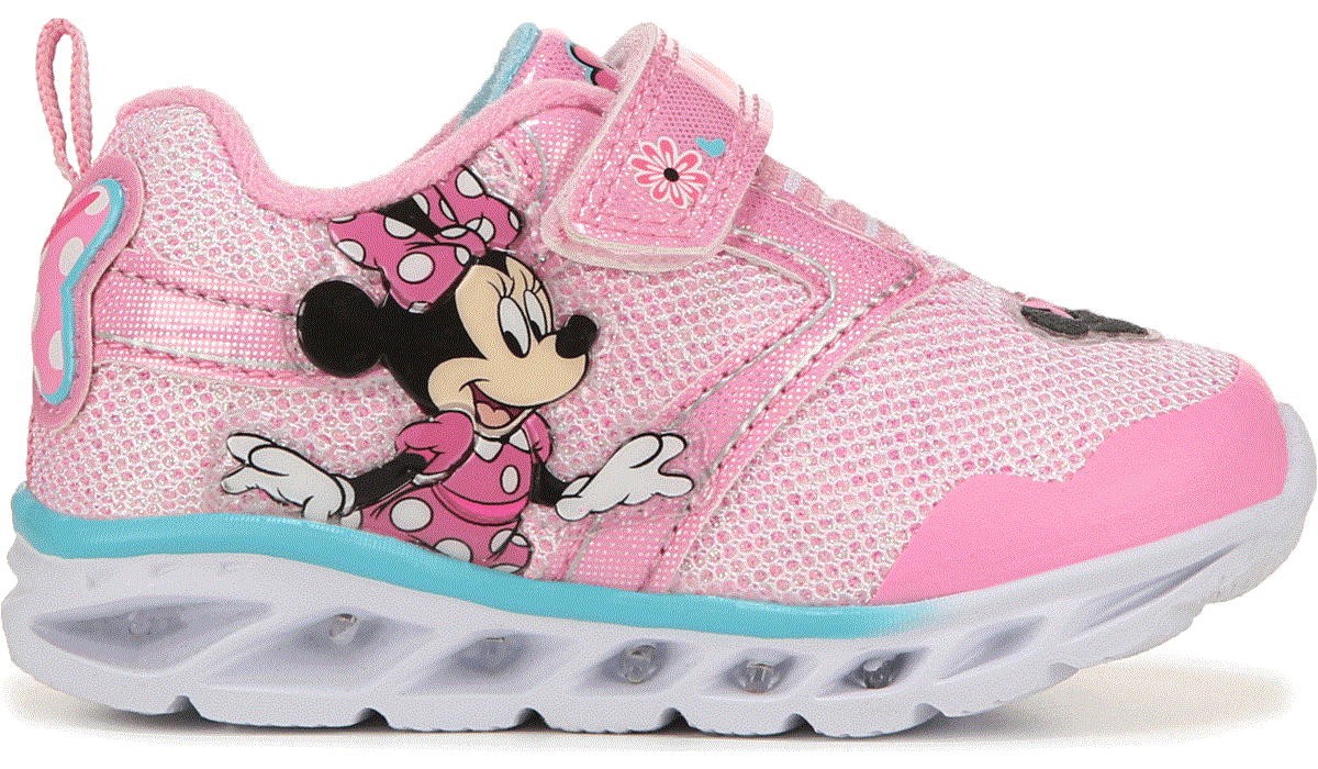 Minnie Mouse Kids' Minnie Athletic Light Up Sneaker Toddler/Little Kid