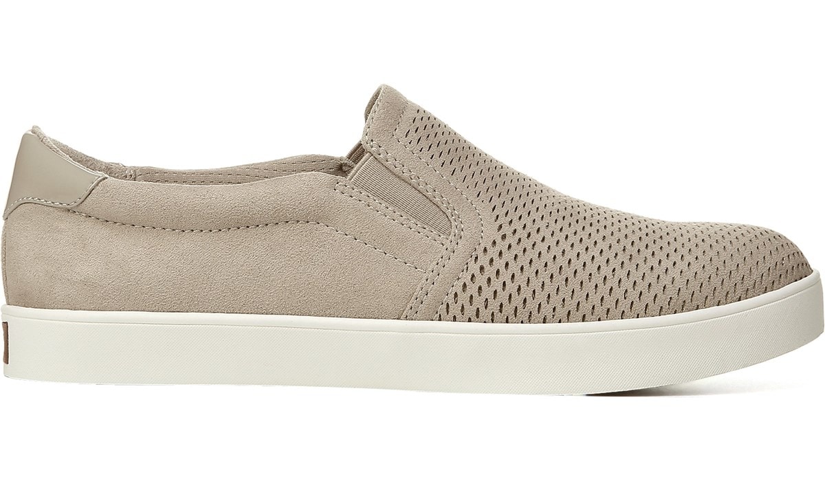 dr scholl's madison slip on sneaker taupe