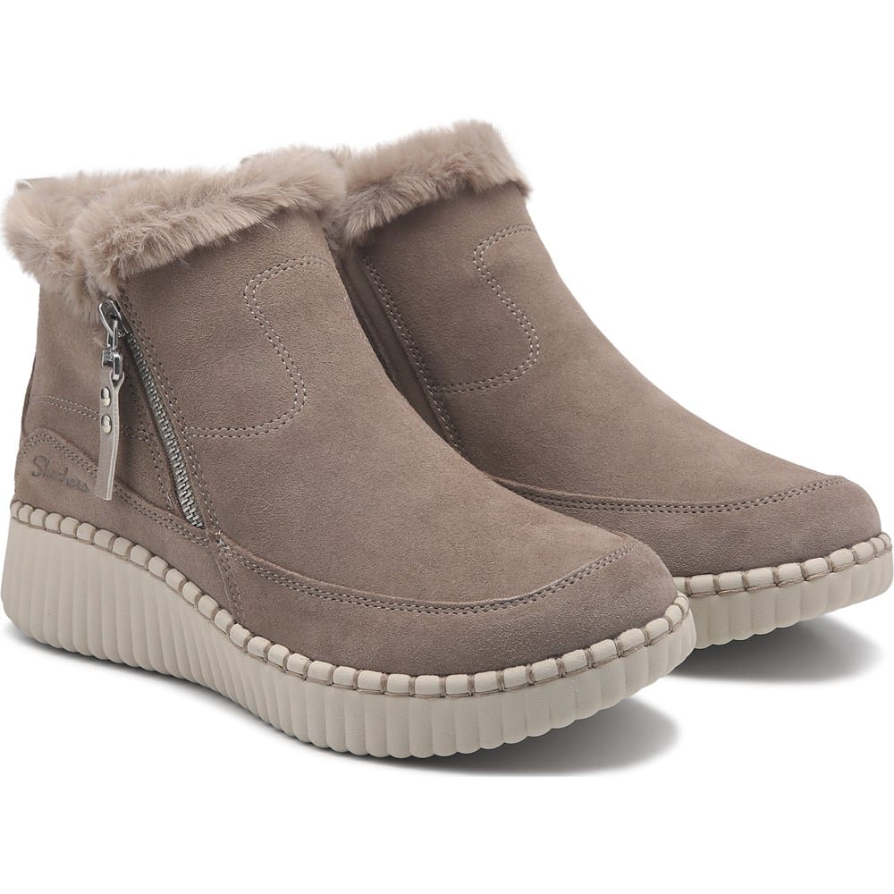 Skechers Women's Wilshire Fresh Zip Ankle Bootie | Famous Footwear