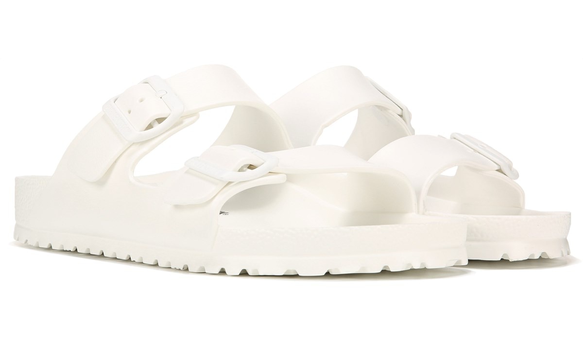 women's essentials arizona footbed sandal white