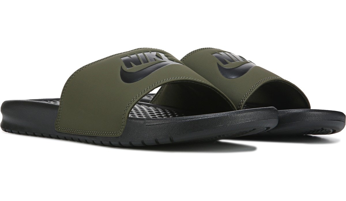 nike benassi slide black