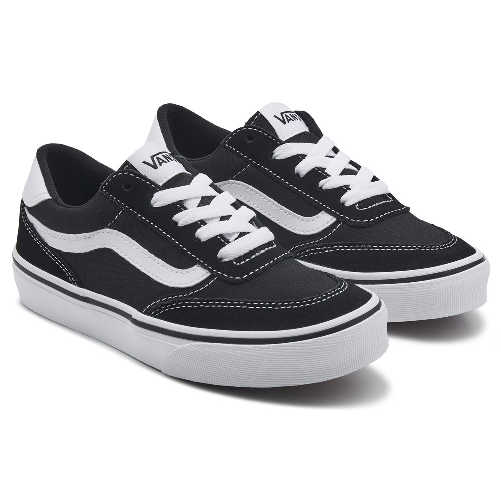 Vans Kids' Brooklyn Low Top Sneaker Little/Big Kid Famous Footwear