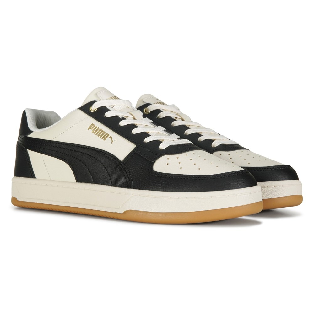 Puma Puma Caven 2.0 WIP White / Yellow - Fast delivery  Spartoo Europe ! -  Shoes Low top trainers Men 66,40 €