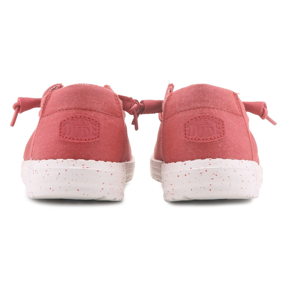 HEYDUDE Women's Wendy Stretch Canvas Slip On Famous Footwear