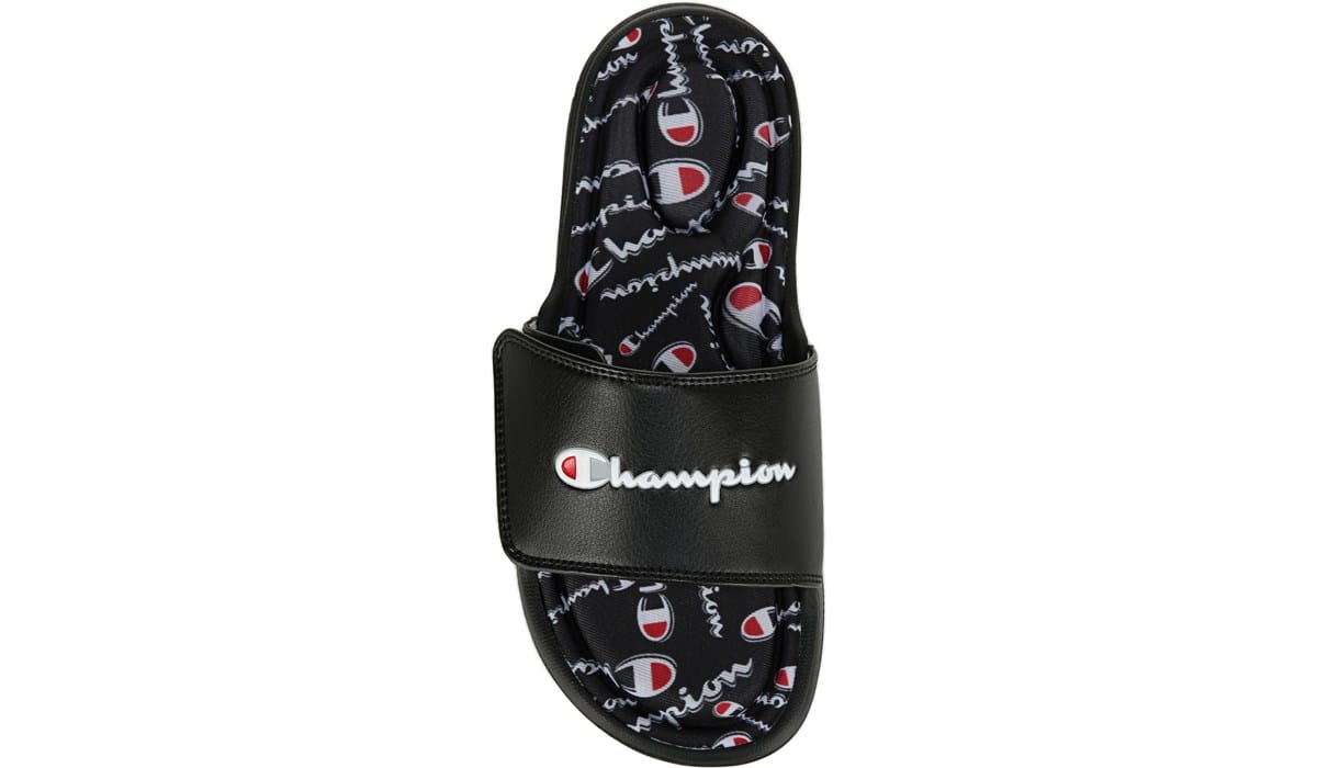 Vital Script Adjustable Slide Sandal 