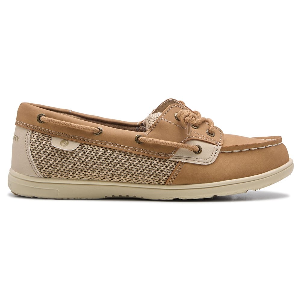 Chaussures Bateau Sperry Top Sider Pour Garçon - Taille US Youth 10, Cuir Marron, Occasion