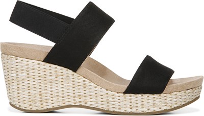 womens wide width wedge sandals