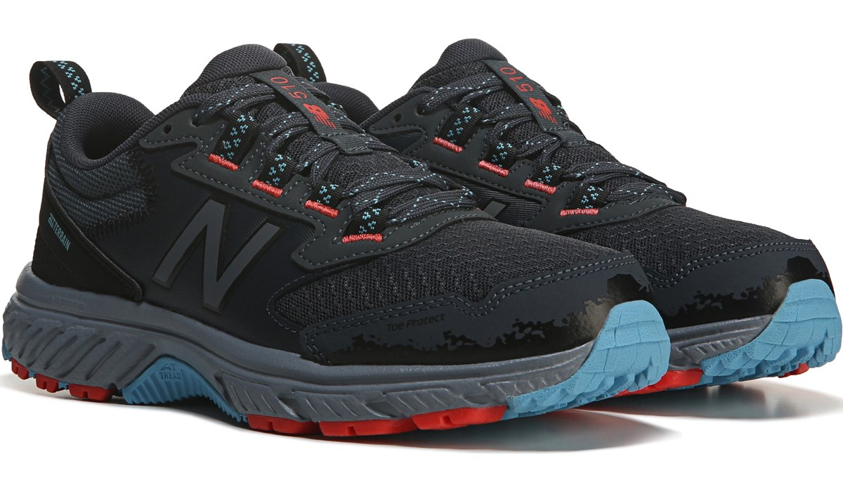 New Balance Women's 510 V5 Wide Trail Running Shoe Grey, Sneakers and Athletic Shoes, Famous Footwear