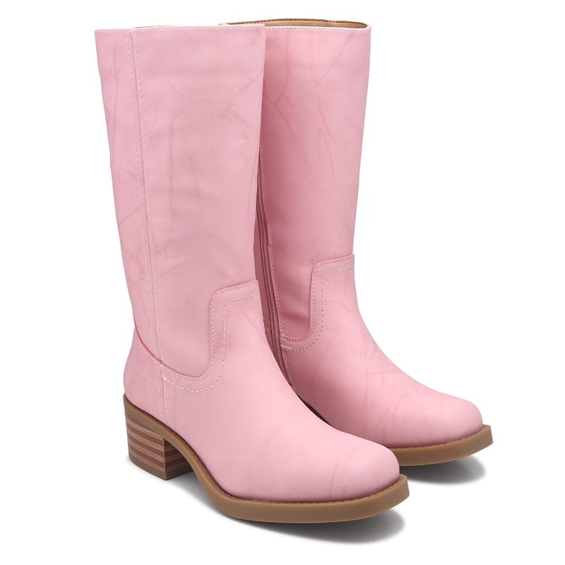 Frye And Co. Kids' Miranda Knee High Boot Little/Big Kid Boots (Pink) - Size 4.0 M