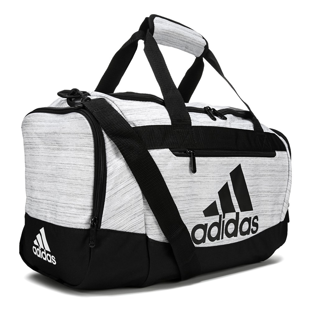 Adidas Defender IV Small Duffel Bag, White