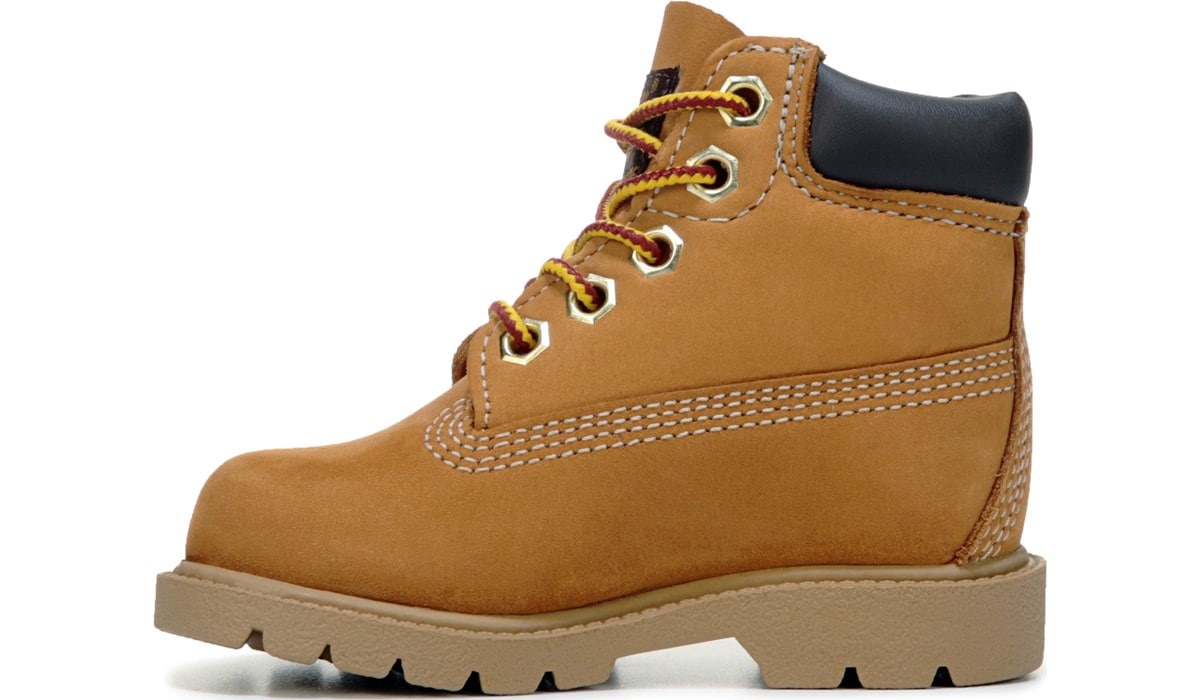 prototipo Libro Guinness de récord mundial Alexander Graham Bell Timberland Kids' 6" Classic Boot Toddler/Little Kid | Famous Footwear