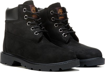 Black timberlands boots top