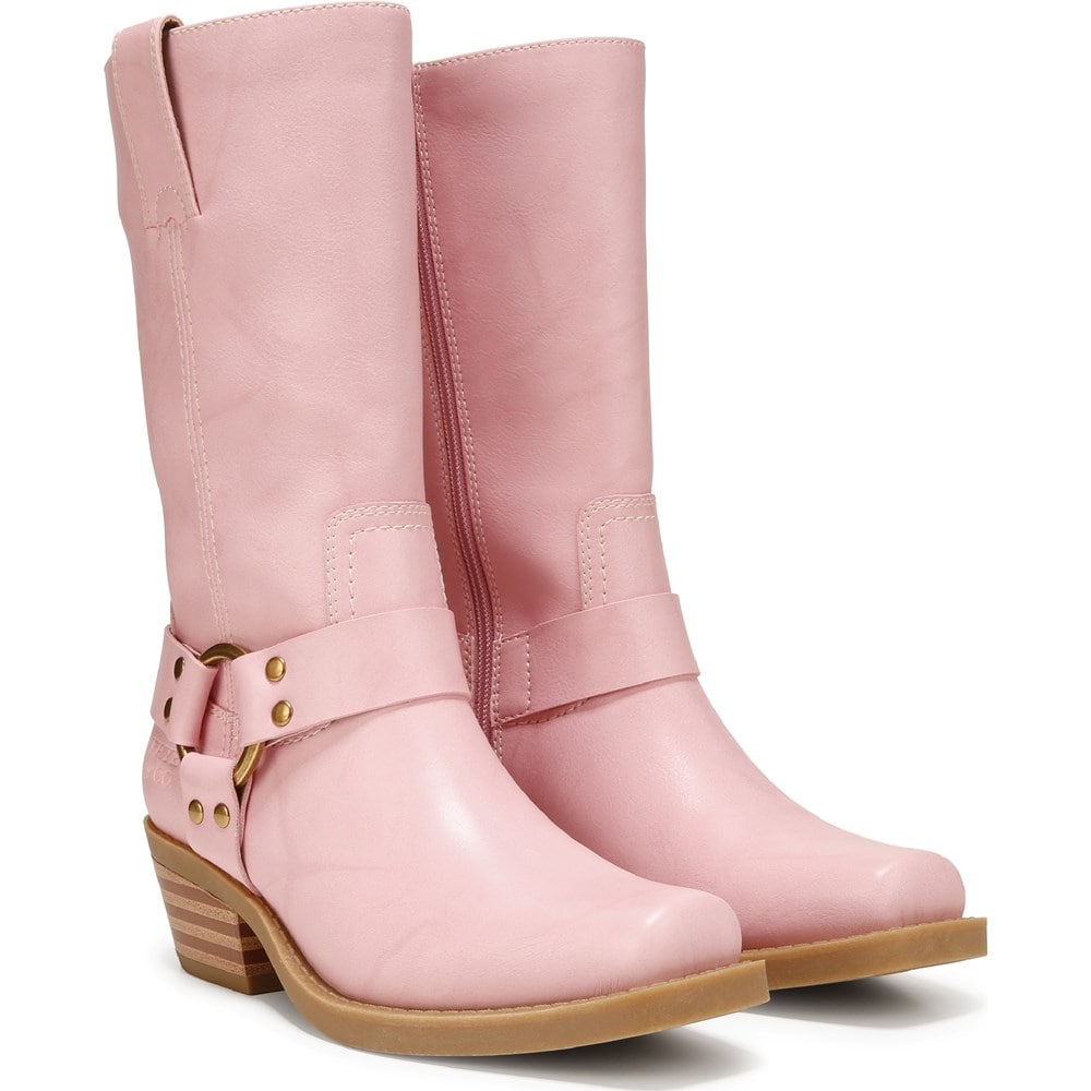 Frye and Kids' Lorrie Harness Moto Boot Little/Big Kid