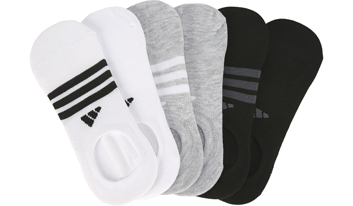 adidas Women's 6 Superlite Super No Show Socks | Famous Footwear