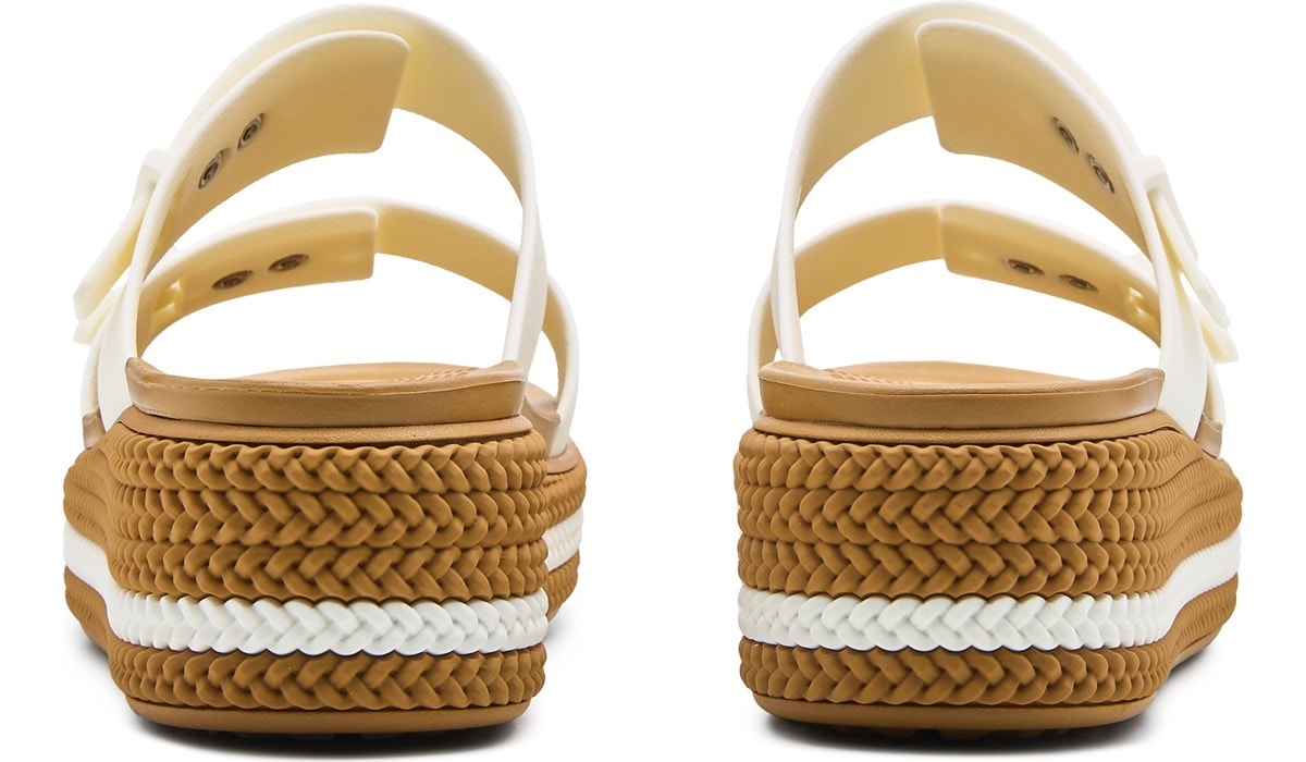 Crocs Women's Brooklyn Woven Buckle Platform Sandal | Famous