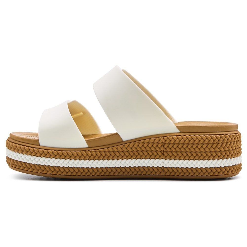 Crocs Women's Brooklyn Woven Buckle Platform Sandal | Famous