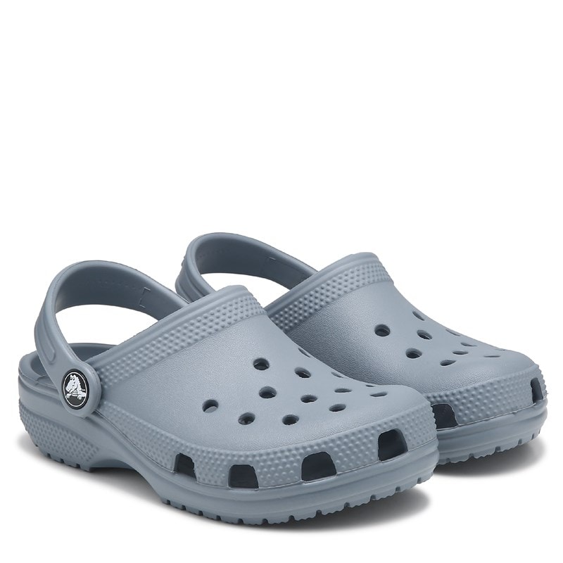 Crocs Kids' Classic Clog Little/Big Kid Shoes (Concrete Grey) - Size 5.0 M