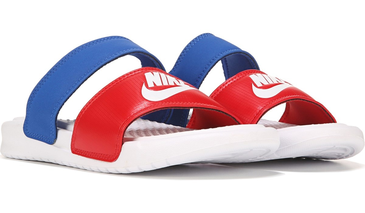 nike benassi duo ultra slide red