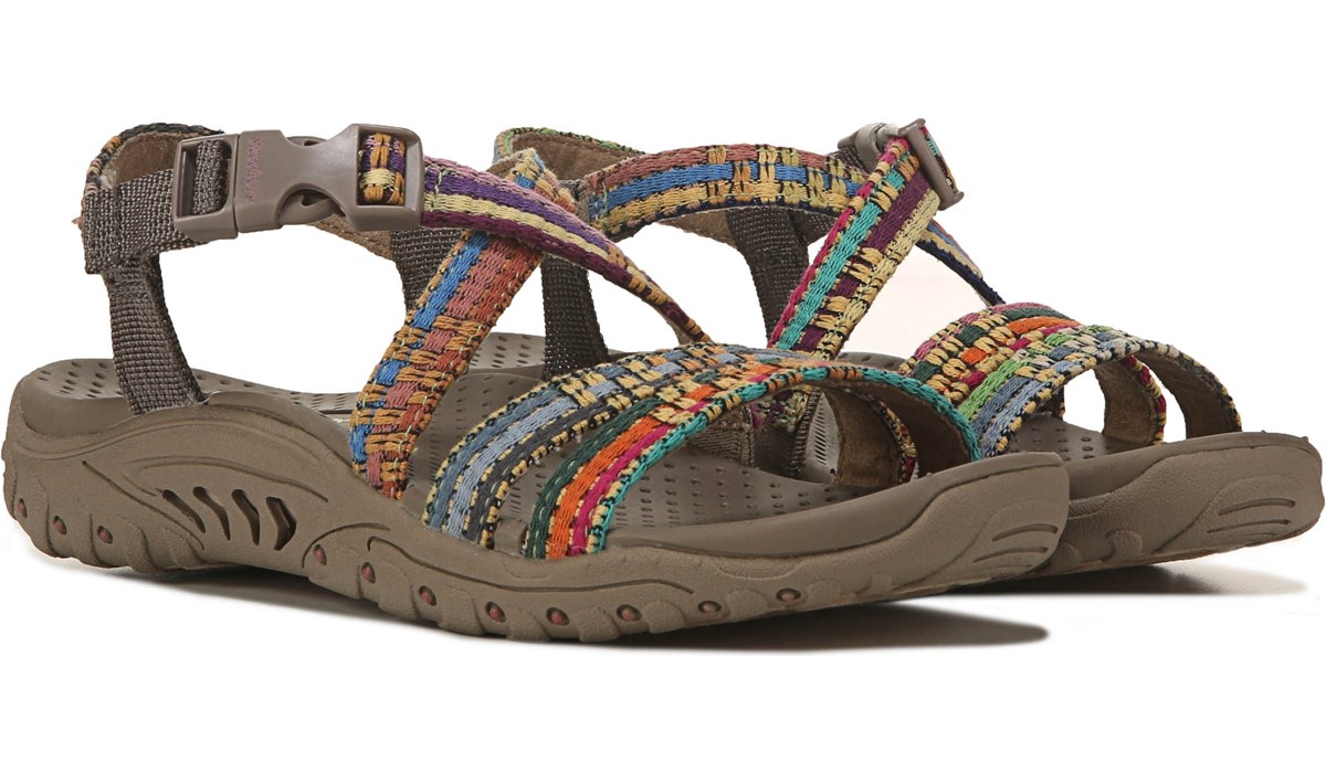 skechers taupe sandals