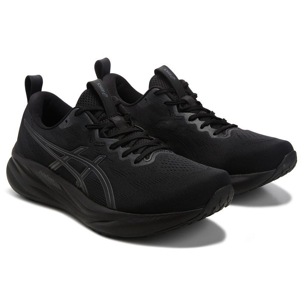 asics running shoes black