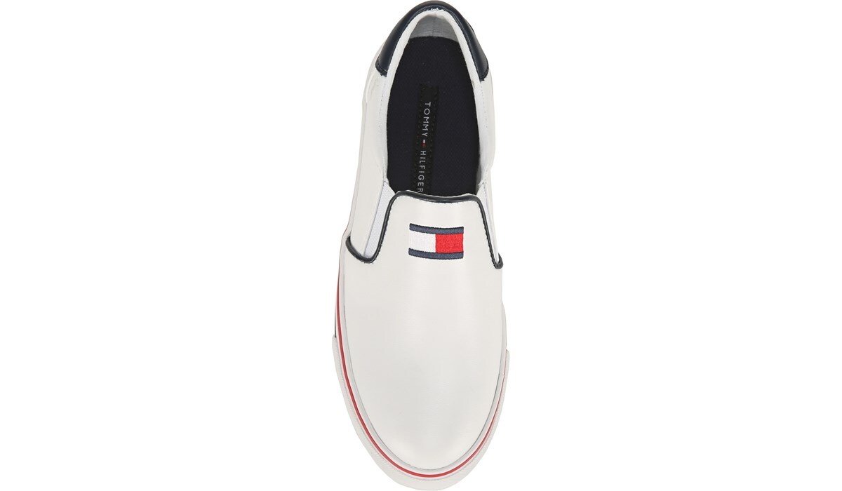 tommy hilfiger slip on sneakers womens