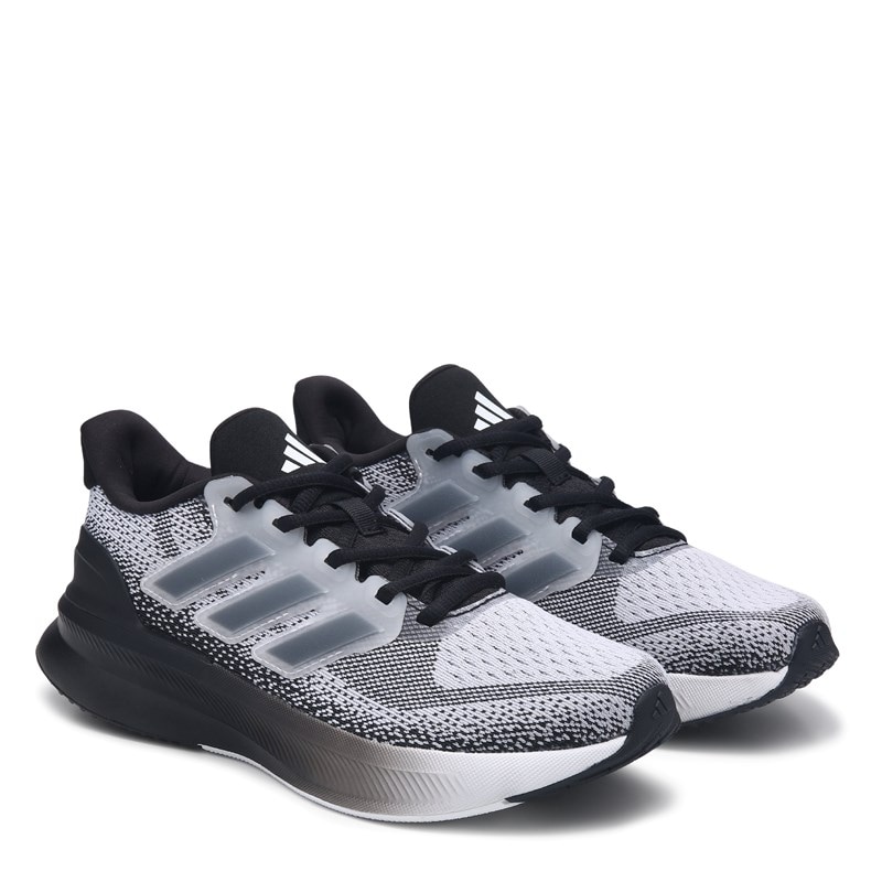Adidas Kids' Ultra Run 5 Running Shoe Big Kid Shoes (White/Black) - Size 5.5 M