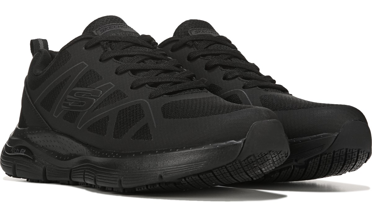 mens black skechers shoes