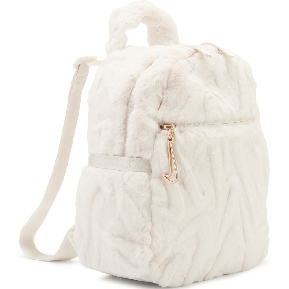 nike premium mini backpack in cream