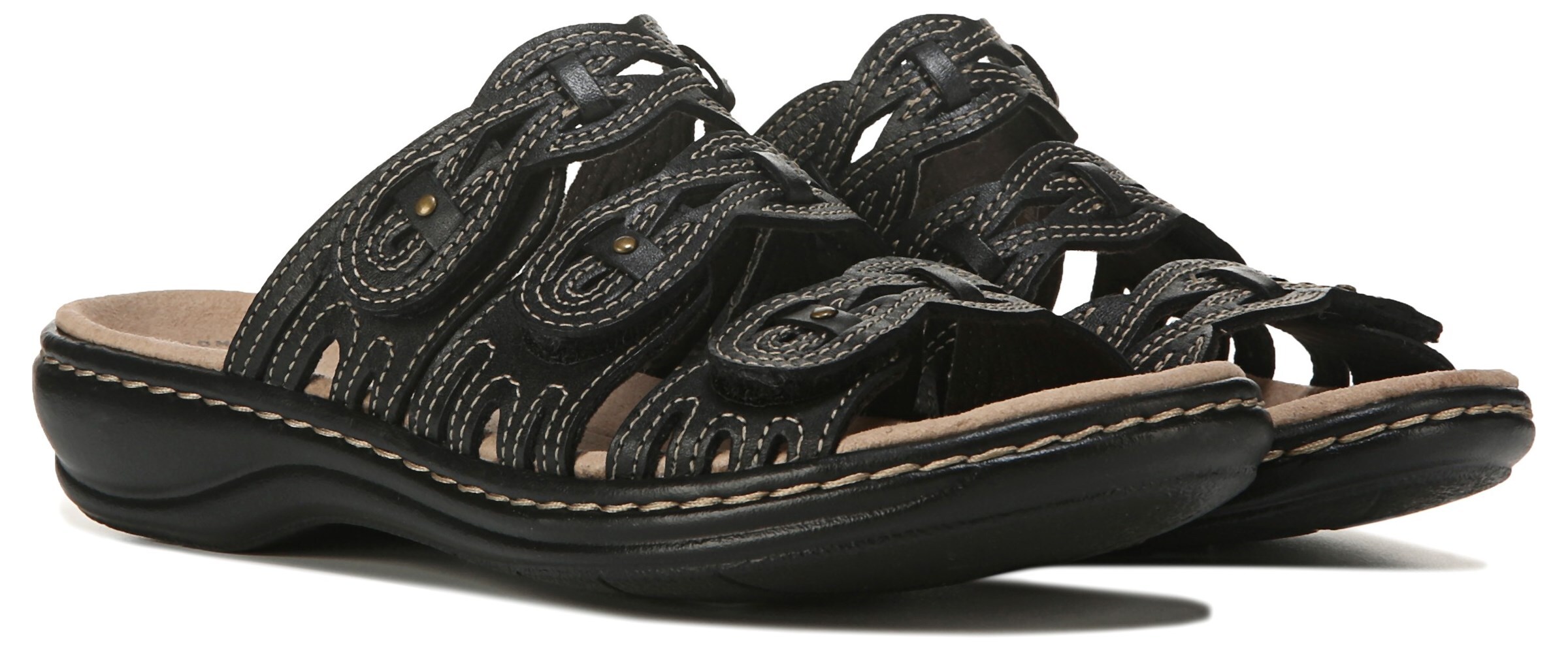 Clarks Women's Leisa Faye Medium/Wide Sandal | Famous Footwear