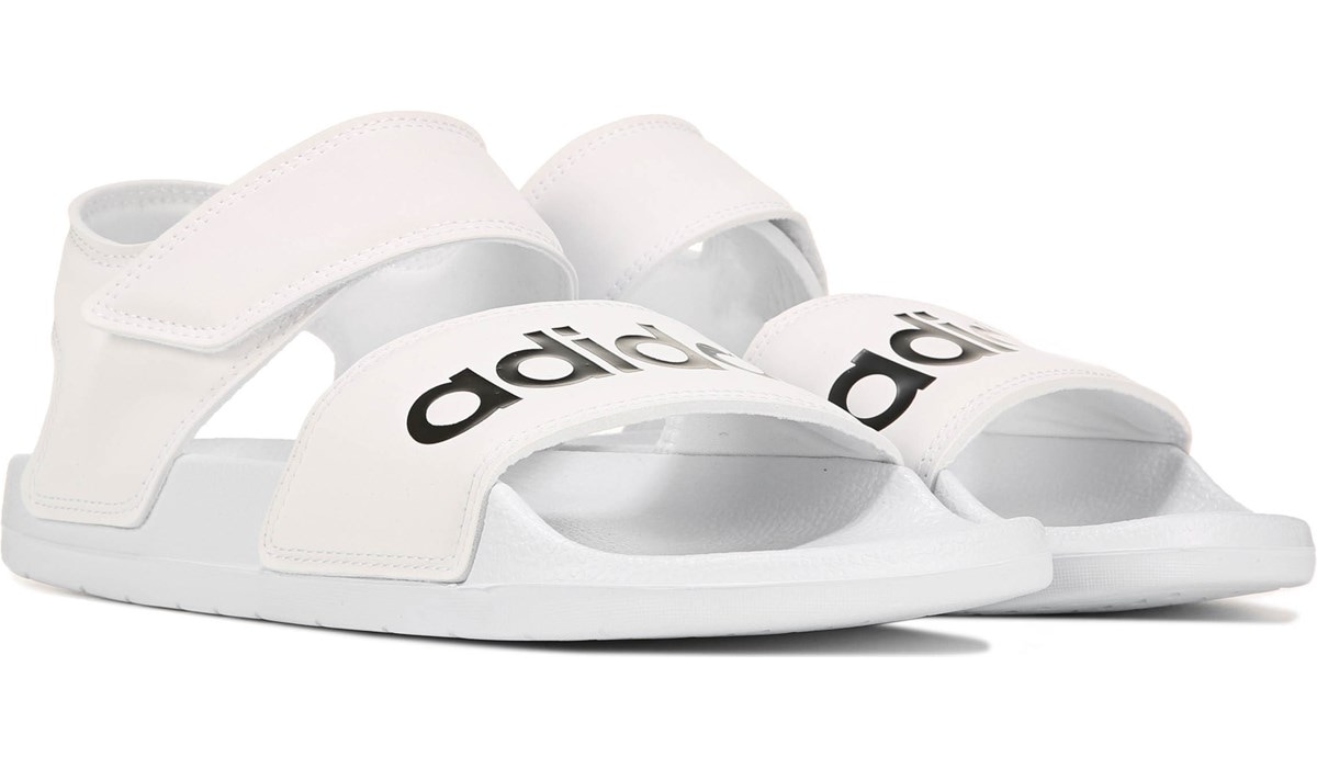 adidas sandal white