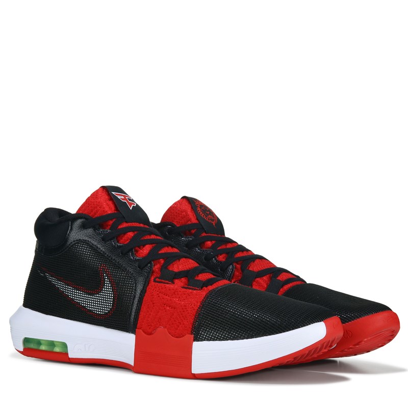 Nike Lebron Witness Viii X Faze Clan Basketball Shoes (Black/Red x FaZe Clan) - Size 8.5 M