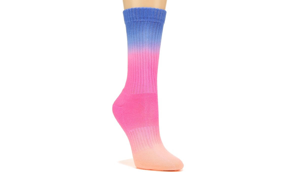bluelavender #S10 SALE Tie dye crew socks yellow 3 pairs men/'s 4 12-8 12 women/'s size 6-10 maroon