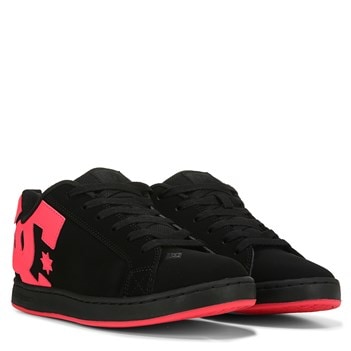 dc pink and white shoes