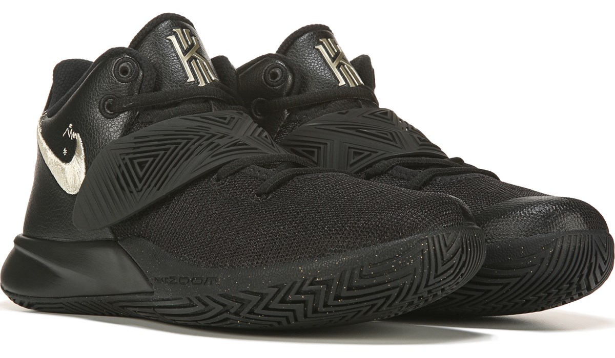 nike kyrie flytrap black metallic gold