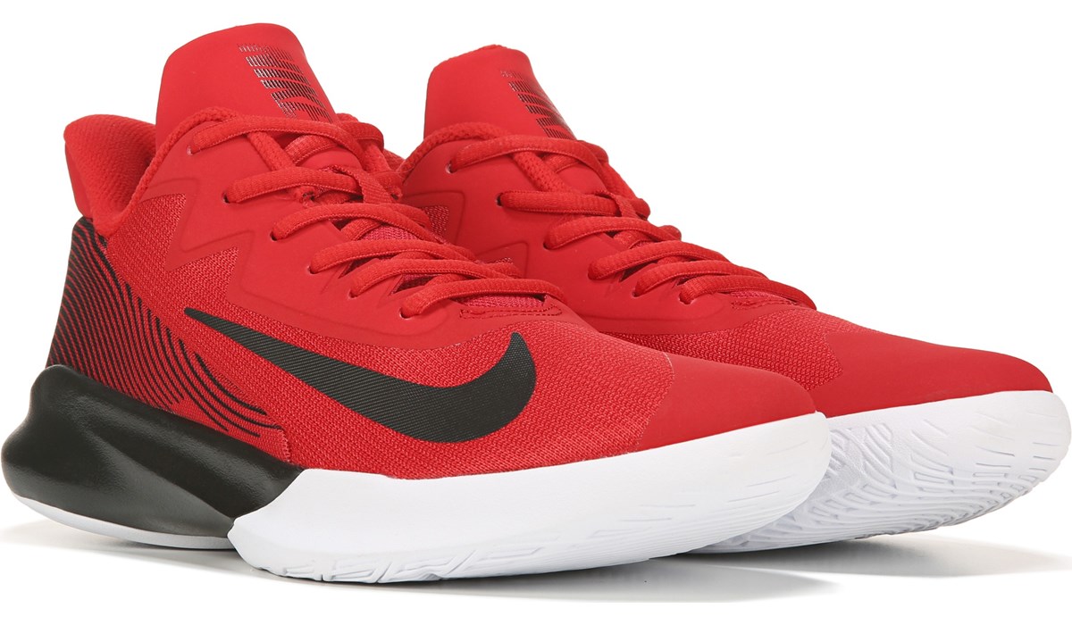 red nike basketball shoes